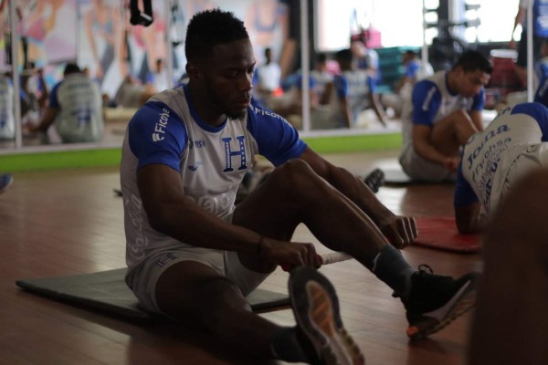 ¡A puro hierro! La Selección de Honduras se fortalece con trabajos de gimnasio