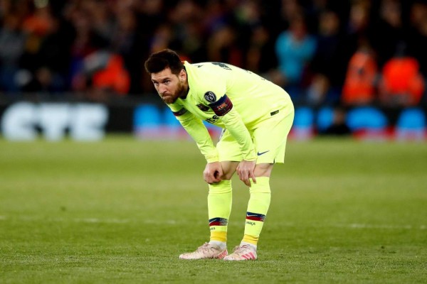 FOTOS: El sufrimiento de Messi tras la eliminación del Barcelona ante Liverpool