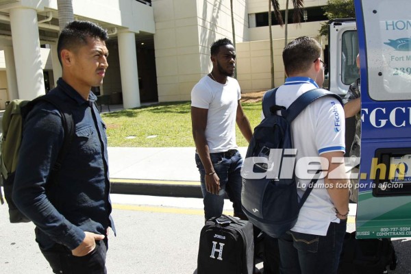 ¡DE LUJO! Así fue la llegada de los legionarios a concentración de Honduras