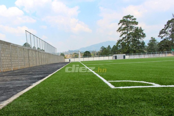 El nuevo y bonito estadio que se inaugurará en Campamento, Olancho