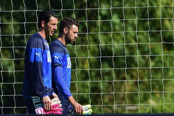 Buffon se reintegra a los entrenamientos de Italia