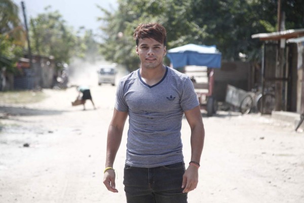 A futbolista argentino le ha tocado vivir en un bordo de San Pedro Sula