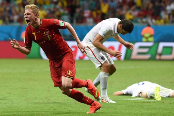 Bélgica derroto 2-1 a los Estados Unidos