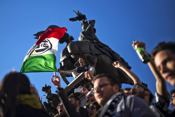 Así celebraron los aficionados de la Juventus su título número 32 en la Serie A de Italia