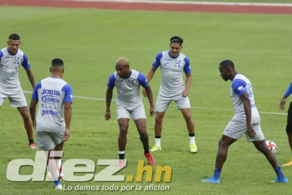 Así fue el primer entrenamiento de Honduras al mando del 'Bolillo' Gómez: Charla y lo que trabajaron