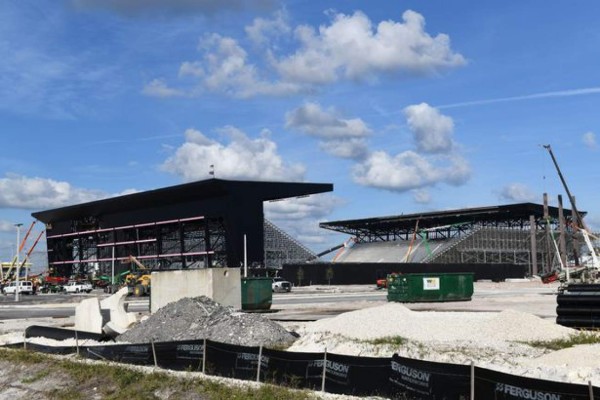 Así está quedando el estadio del Inter de Miami de Beckham para su debut en la MLS