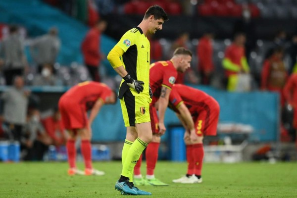 Fotos: Las lágrimas y sufrimiento del mejor jugador italiano; la tristeza de Bélgica y Hazard