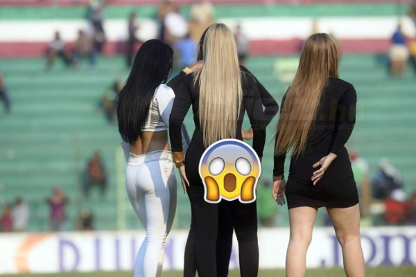 ¡DE INFARTO! Las fotos más atrevidas e inadvertidas de las edecanes de Liga Nacional&nbsp;&nbsp;