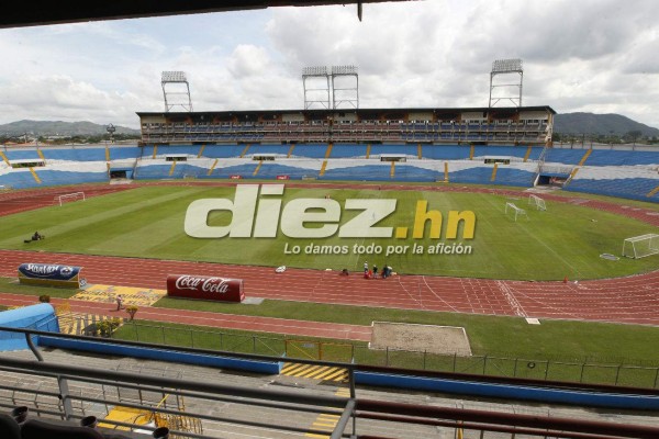 Así luce el estadio Olímpico para recibir este martes a la Selección de México