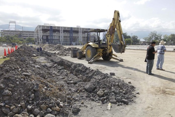 Avances en el Complejo Olímpico Metropolitano de San Pedro Sula