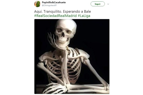 Los memes del Real Sociedad-Real Madrid van directos a Bale y Navas