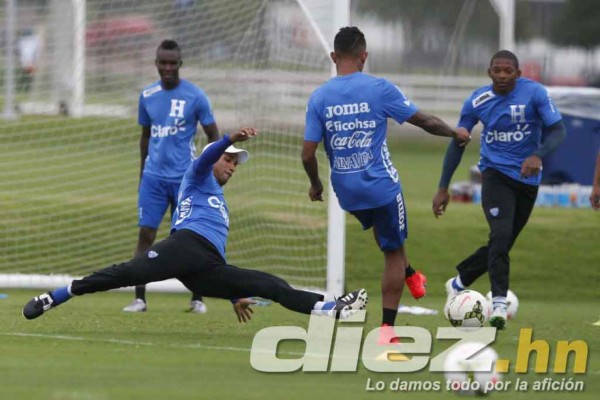 Honduras se prepara de cara al debut contra Estados Unidos