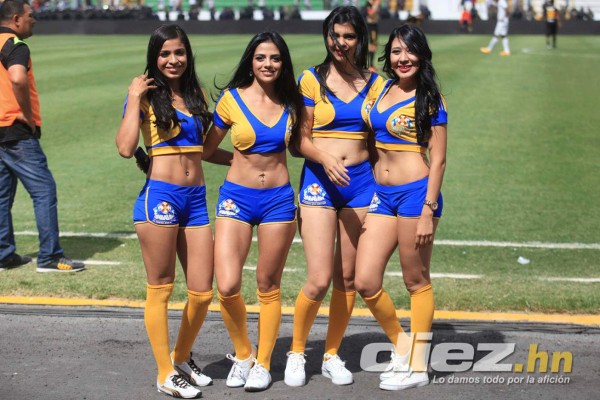 ¡Ufff! Qué bellezas.. Una hemrosa final entre Olimpia y Motagua .