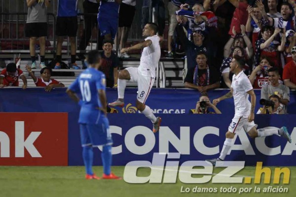 Honduras cayó 2-1 ante Estados Unidos en el Toyota Stadium