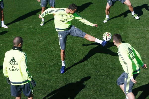 Último entrenamiento del Real Madrid previo al 'Clásico' ante Barcelona