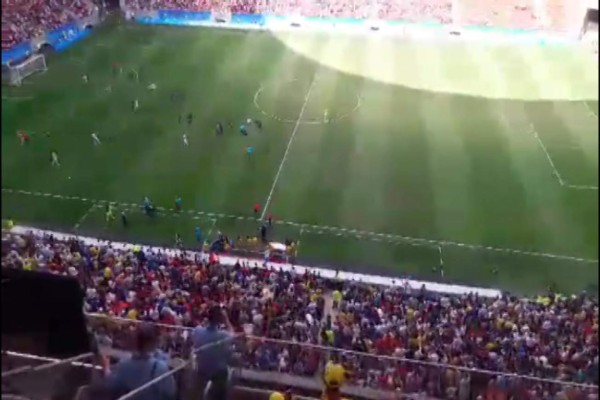 'Eliminado, eliminado' le gritaron aficionados brasileños a argentinos