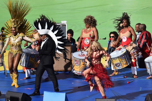 Show de cierre del Mundial Brasil 2014