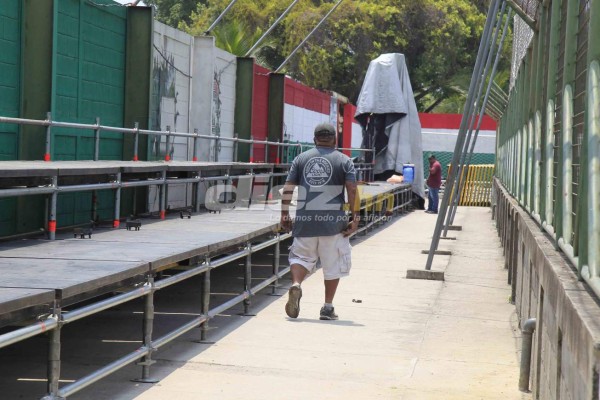 En fotos: El Yankel se viste de gala y así recibirá su primera Gran Final de Honduras