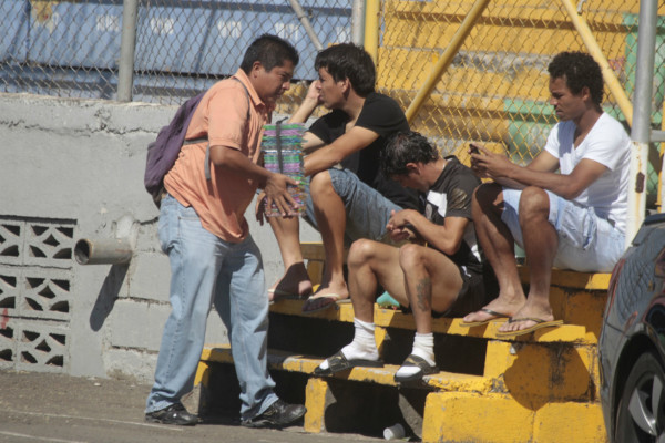 En Olimpia hay un buen ambiente previo a la Final
