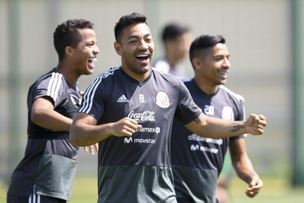 Entre bromas, risas y charla, México regresa a los entrenos pensando en Brasil