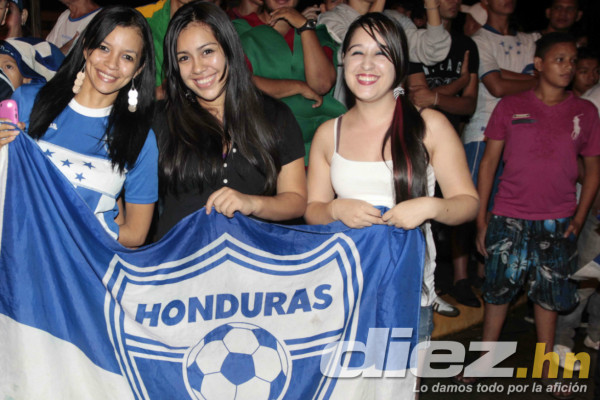 Espectacular recibimiento a la Selección de Honduras