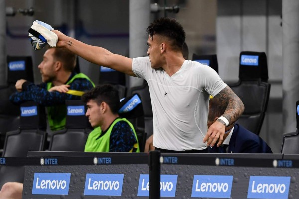 Así fue la fuerte pelea de Lautaro Martínez y Conte en pleno juego del Inter de Milán: 'Respeta'