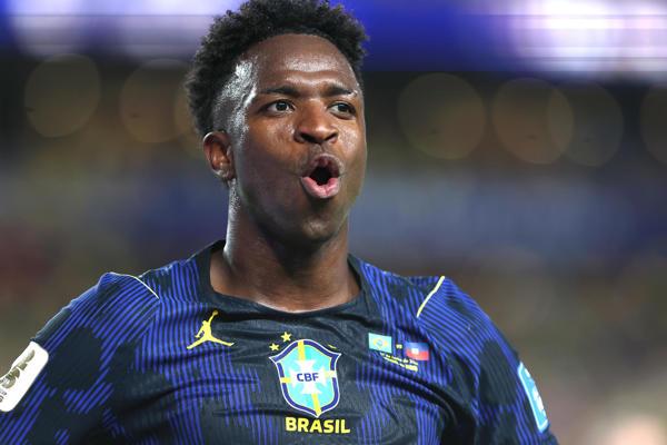 Borraron a Neymar, el haitiano que se llevó la camisa de Vinicius y gesto con Endrick