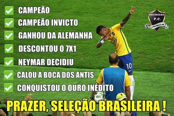 Neymar es campeón con Brasil y los memes de burlan de Messi&nbsp;&nbsp;