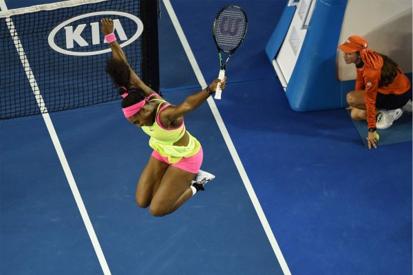 Serena Williams, reina de Australia.