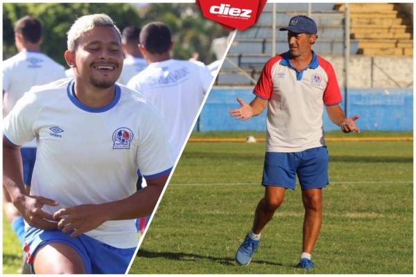 'Patón' Mejía renovó con Olimpia y estaría de titular ante Real España, adelantó el DT Pedro Troglio