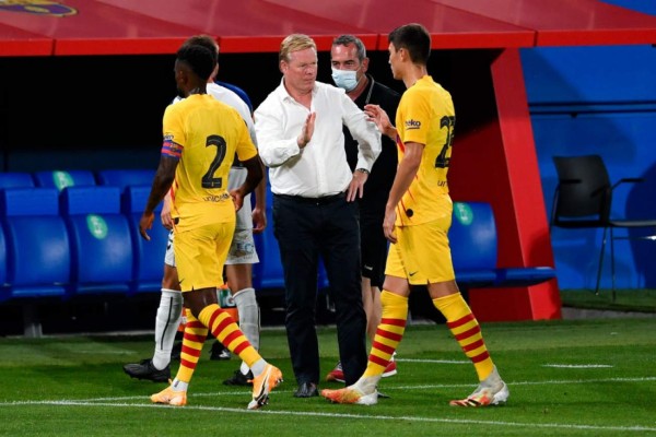 Fotos: Messi no quiso patear penales, la magia de Trincao y así vivió su debut Koeman