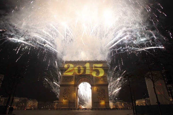 Así recibió el mundo el 2015