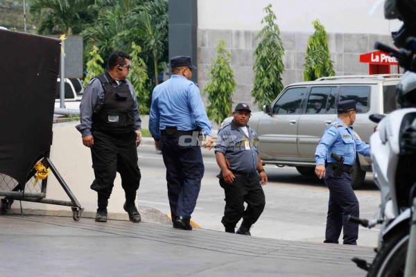 En fotos: La seguridad extrema para Motagua en San Pedro Sula