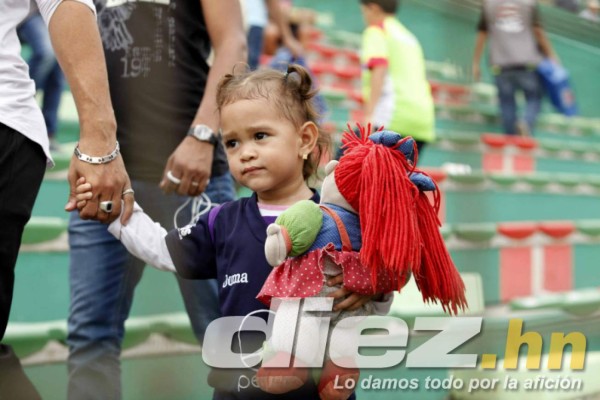 FOTOS: El bonito ambiente que se vivió en clásico Marathón-Motagua&nbsp;&nbsp;