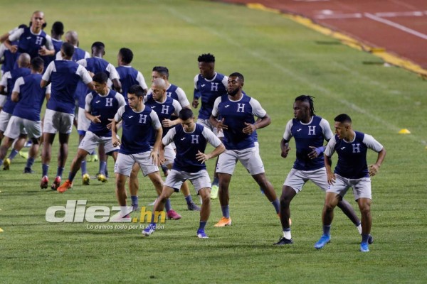 Risas y pelones: El último entrenamiento de Honduras antes de enfrentar a Trinidad y Tobago