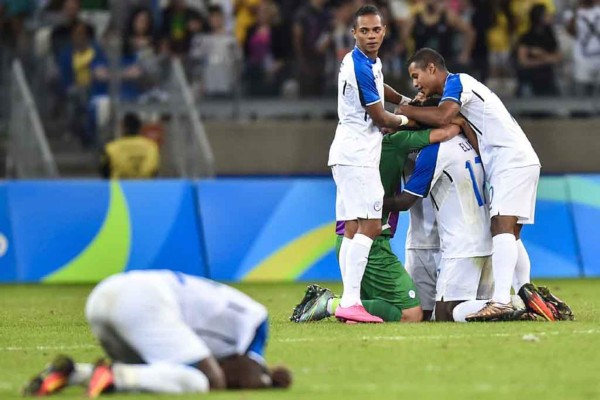Imágenes del momento histórico para Honduras tras pasar a semifinales en Río 2016