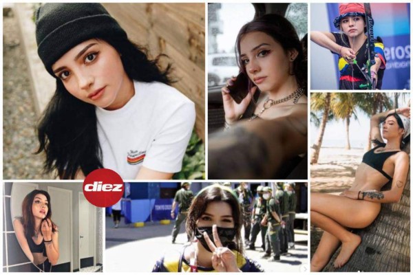 Valentina Acosta, hermosa colombiana que flechó corazones en el tiro con arco de los JJOO 21