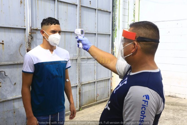 Bajo estrictas medidas de bioseguridad, Selección Sub-20 de Honduras vuelve a los entrenos