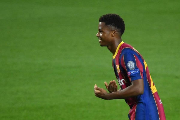 NO SE VIO EN TV: El show de Keylor Navas, la reverencia de Ansu Fati y el agarrón a Messi