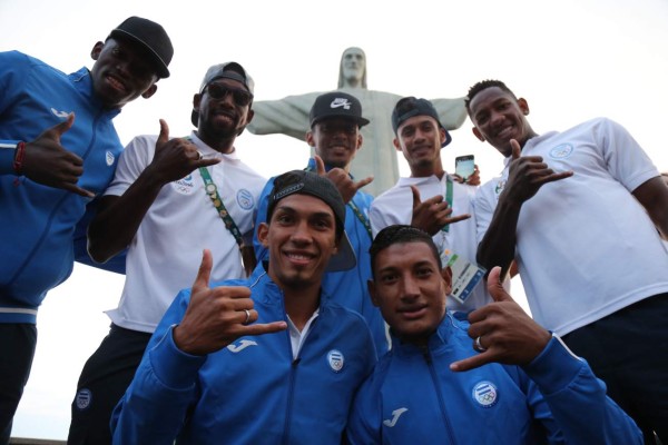 FOTOS: Así se relajó la Sub 23 de Honduras en Rio-2016