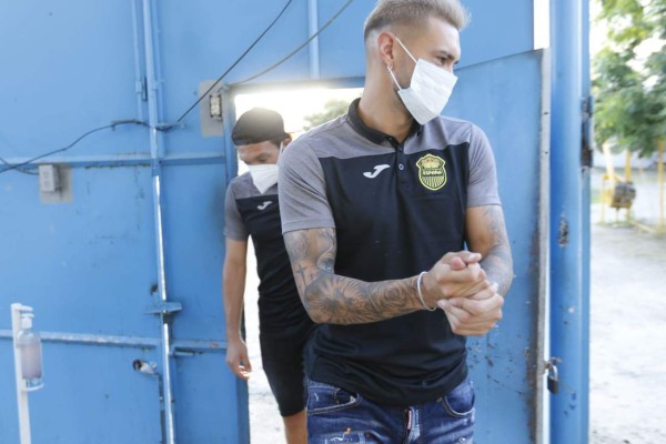 Real España - Olimpia: Las fotos de un estadio vacío y con un protocolo de bioseguridad bien montado