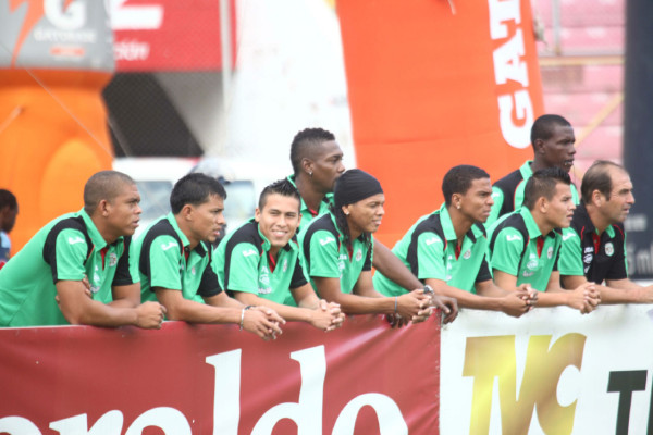 El ambiente previo al clasico Motagua vrs Marathon.