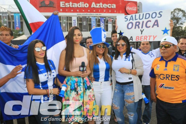 ¡La belleza en el Estadio Azteca!