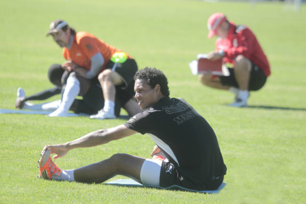 En Olimpia hay un buen ambiente previo a la Final