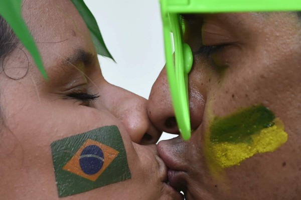 Los Mejores 'BESOS” del Mundial Brasil 2014