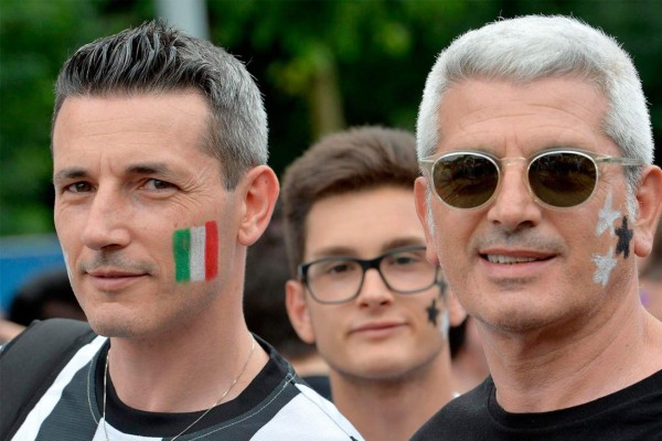 Las 20 mejores fotos de los aficionados de la Juventus en Berlín