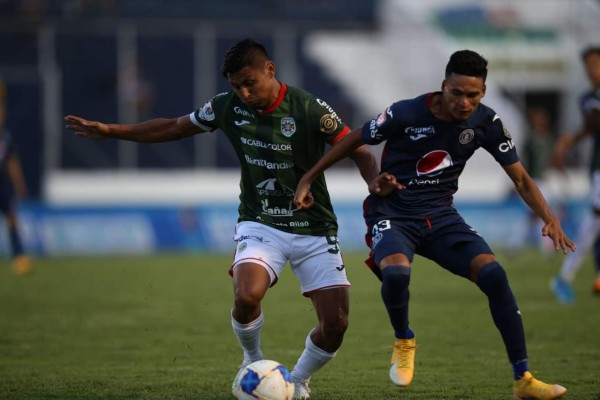 El 11 de Marathón para dar el primer golpe a Motagua en los cuartos de final de la Liga Concacaf