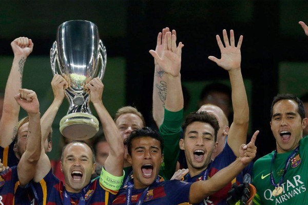 Barcelona se coronó campeón de la Supercopa de Europa