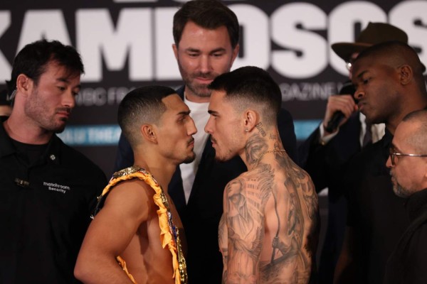 ¡Instinto asesino! Así calientan Teófimo López y Kambosos la pelea por la corona: pesaje, conferencia y entreno