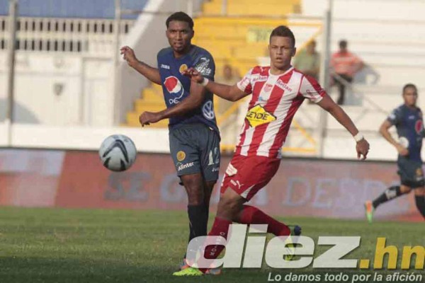 las mejores imágenes de la jornada 17 de la liga nacional de Honduras